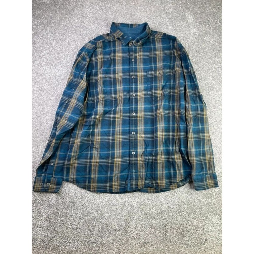 Kuhl Fugitive Flannel Plaid Shirt Men’s XL